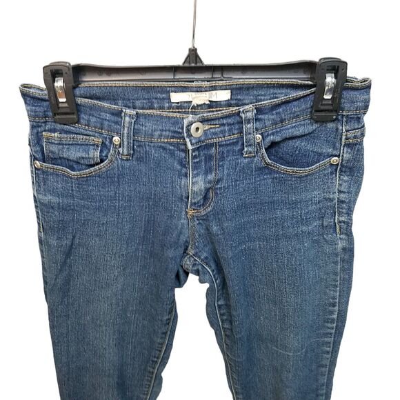 21 Denim Womens Size 26x32 Blue Solid Skinny Jeans - Picture 3 of 9